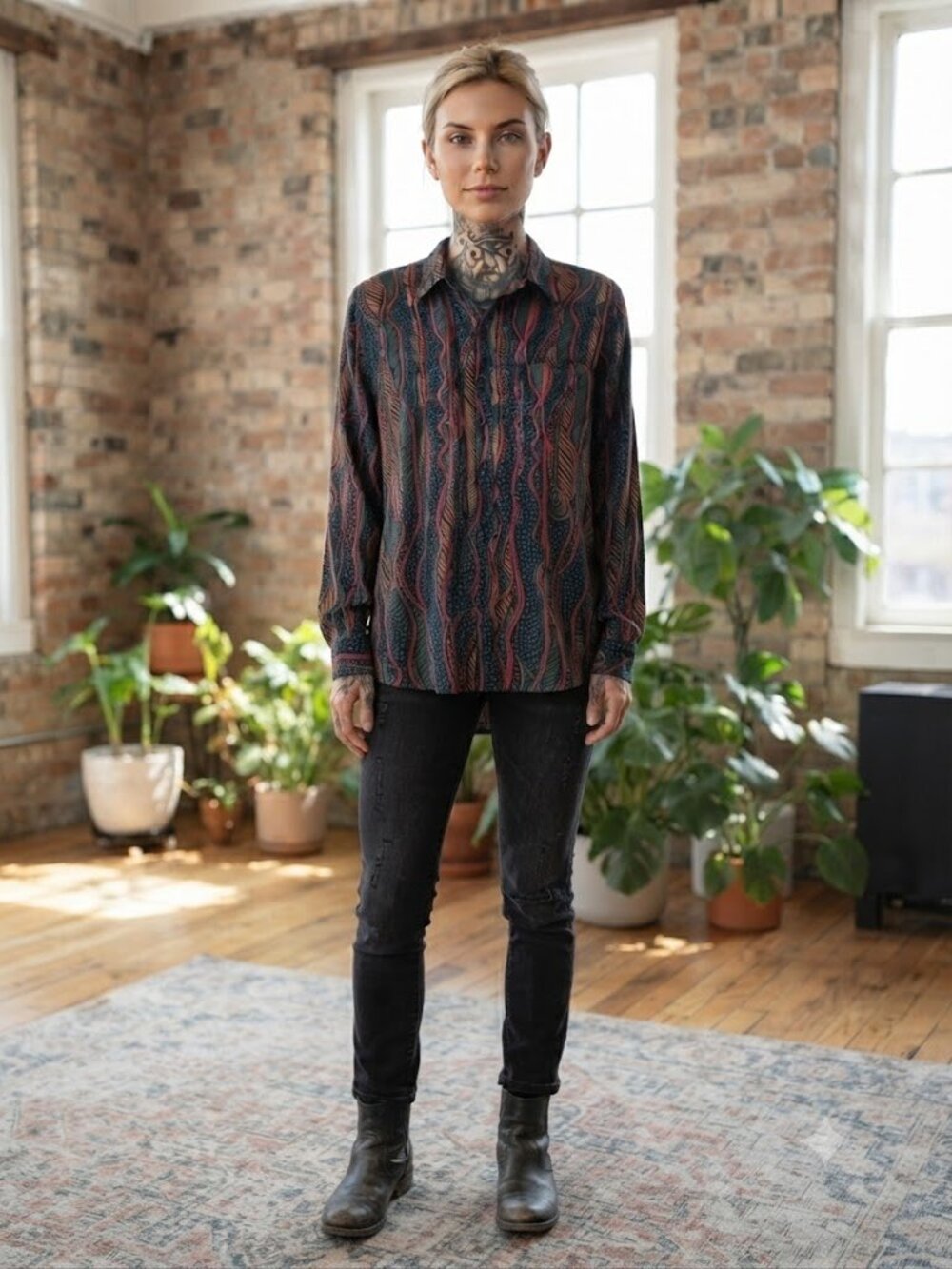 Vintage Silk Blouse